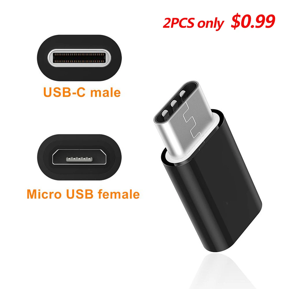CHOETECH Универсальный USB 3 1 Micro к Тип C OTG переходник данных адаптер быстрой зарядки