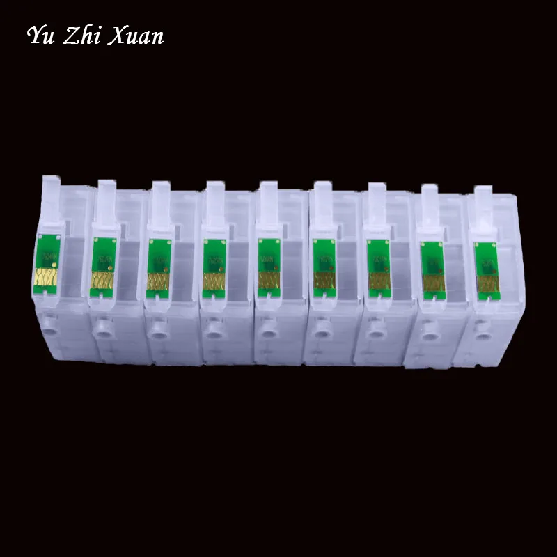 Yu Zhi Xuan! 1 Набор T7601-T7609 80 мл Заправляемый чернильный картридж с чипом