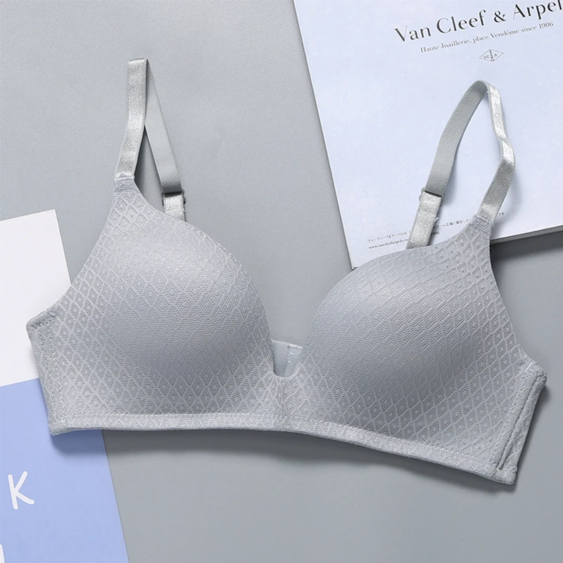 

OranriTing New Seamless Bra Basic Sexy Lingerie Women Underwear Comfortable Sleeping Brassiere Breathable Thin Soft B Cup Japan