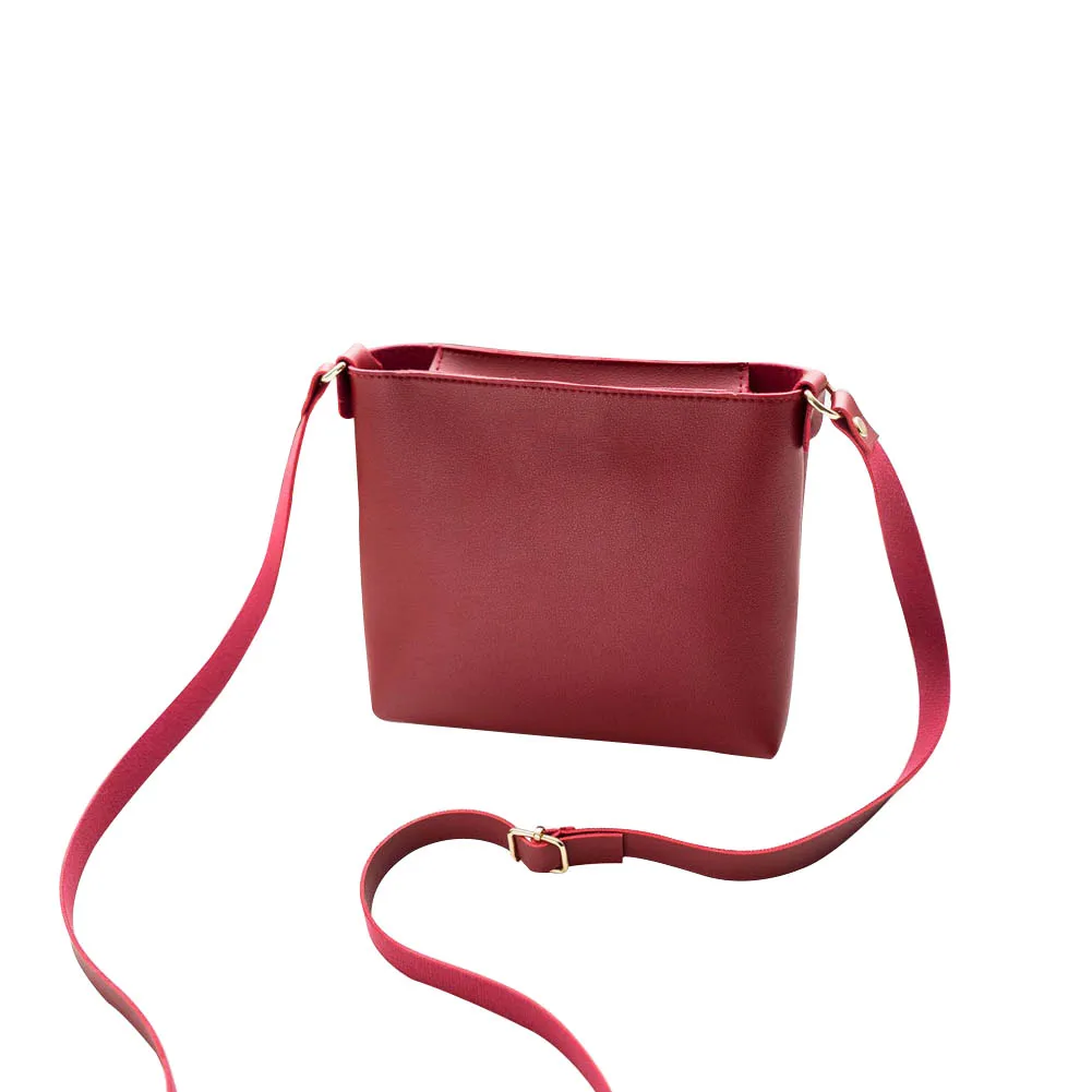 

Hot Selling Women Small Shoulder Bag PU Leather Satchel Lady Girl Crossbody Messenger -B5