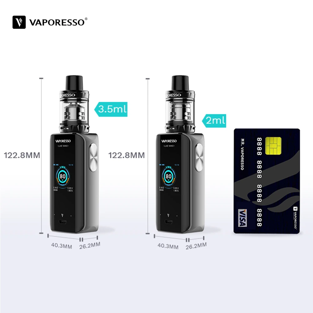 Новый оригинальный Vaporesso люкс нано полный комплект Электронная сигарета с 3 5 мл