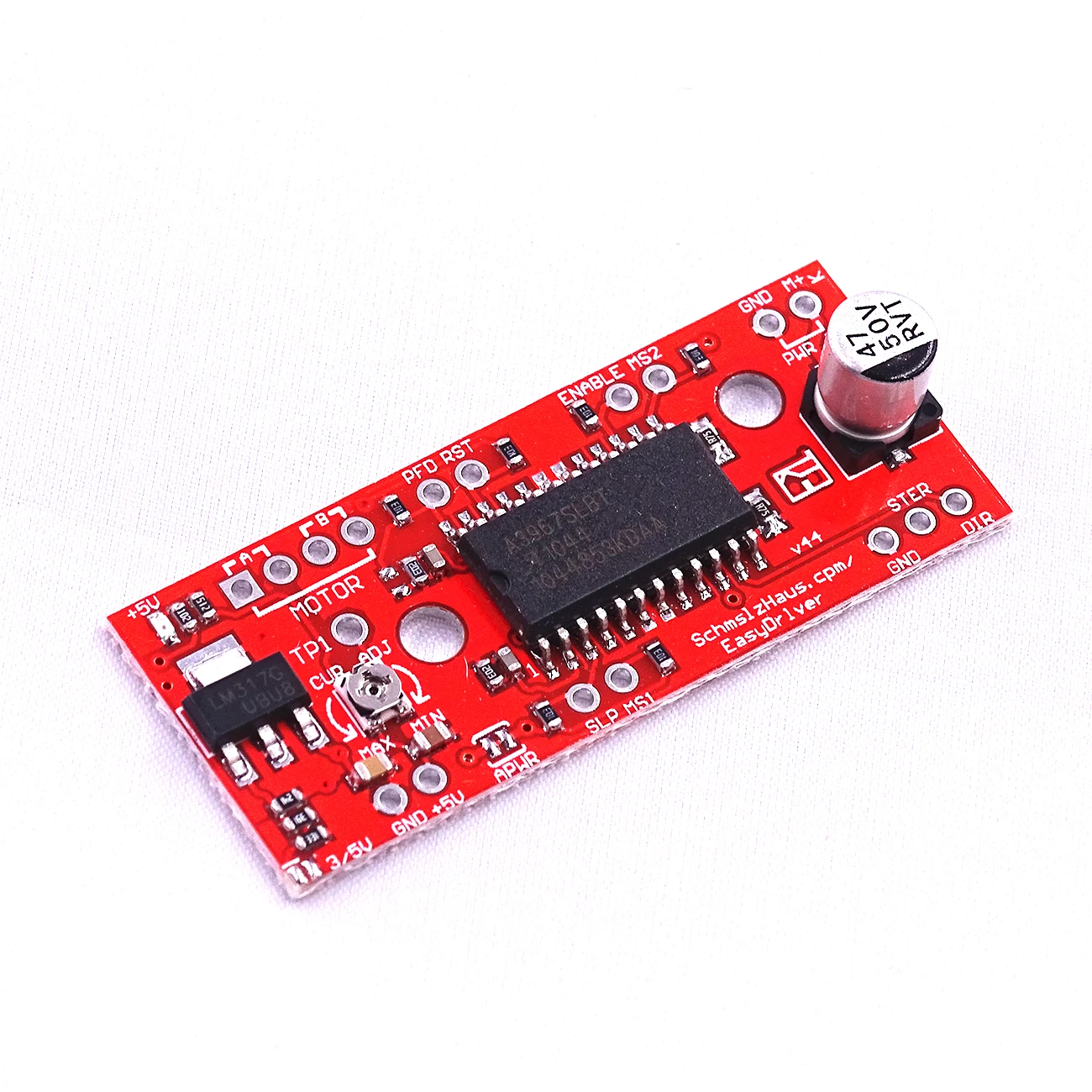 Макетная плата A3967 шаговый двигатель EasyDriver Motor Driver V44 модуль для 3D принтера 1
