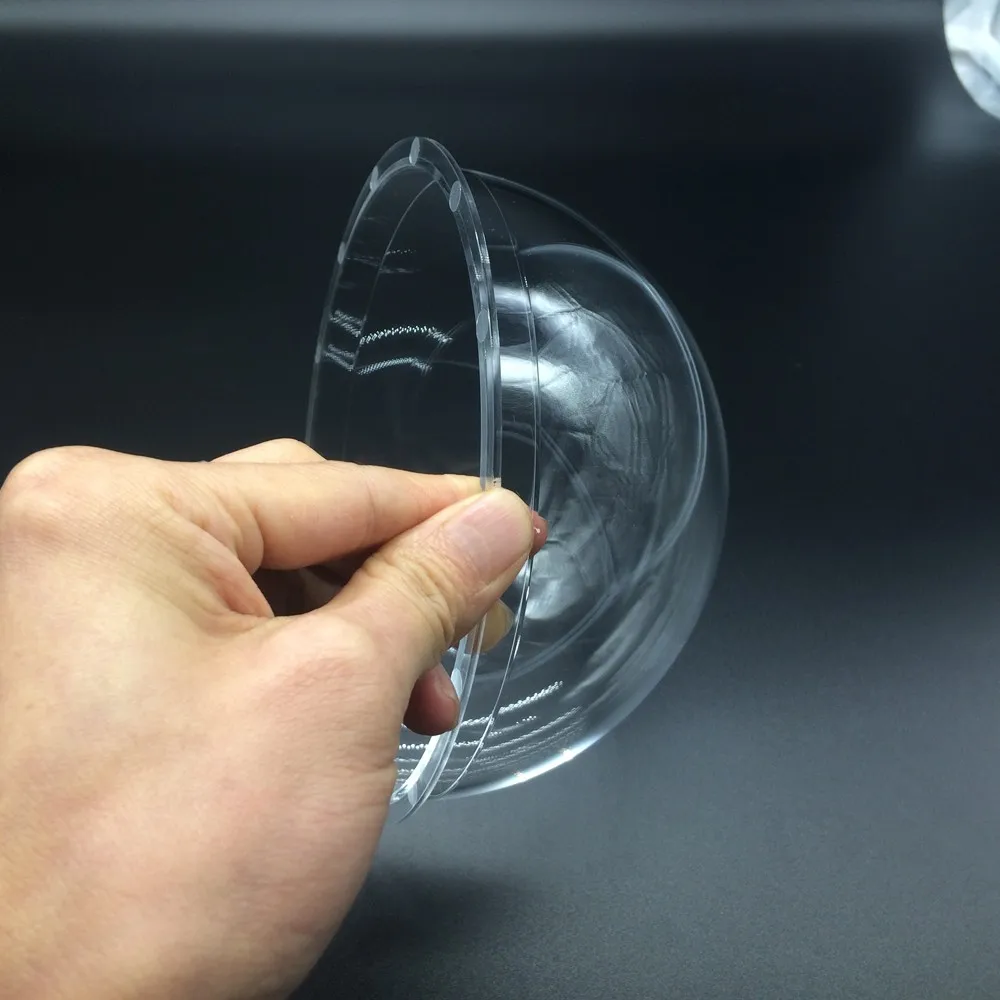 Акриловый прозрачный чехол для камеры видеонаблюдения 6 дюймов 167x88 мм|transparent