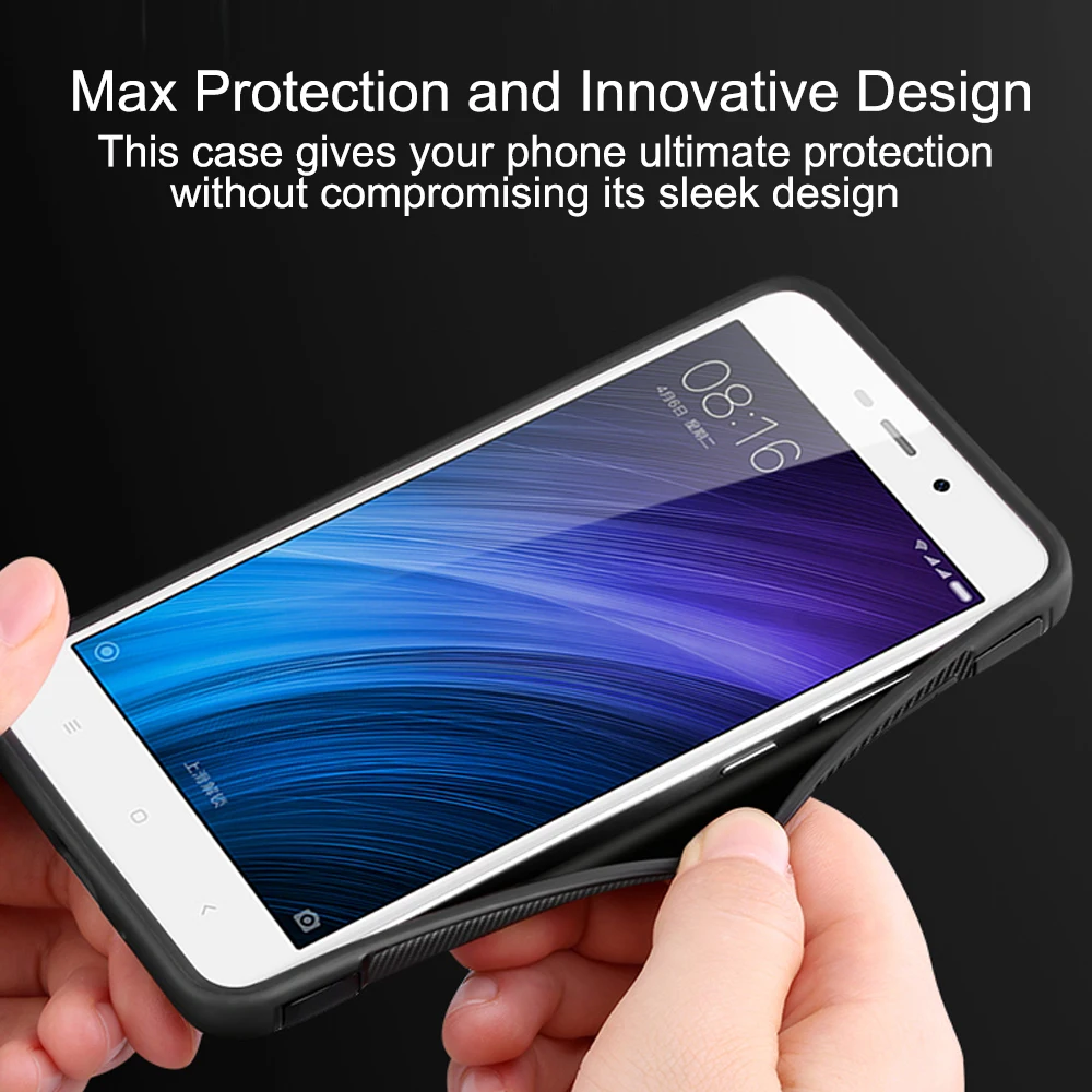 Coque для Xiaomi redmi 4x кейс держатель для колец подставка защитный чехол для телефона xiomi redmi 4x xaomi xiami чехол для Xiaomi redmi 4x