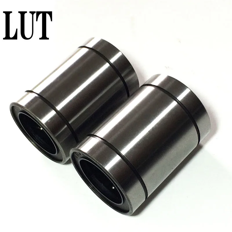 Высокое качество 2 шт./лот линейные шариковые подшипники LM6LUU LM8LUU LM10LUU LM12LUU 6 мм 8 10