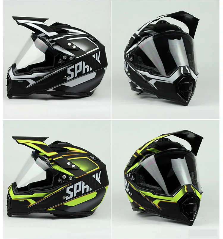 Профессиональный гоночный Кроссовый шлем hors route Casque Moto Capacete Moto Casco внедорожный мультяшный мотоциклетный шлем