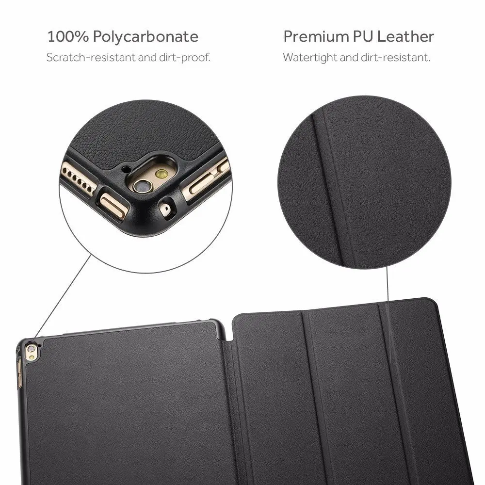 Чехол для iPad Pro 9 7 дюйма умный чехол-книжка из искусственной кожи Easyacc с функцией