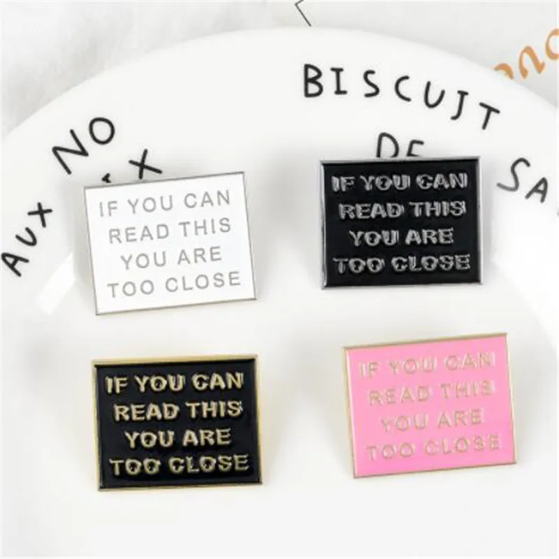 WKOUD Funny Letter pins Need Personal Space Badges Cool Anti Social Lapel Introverts Personality Symbol Brooches | Украшения и