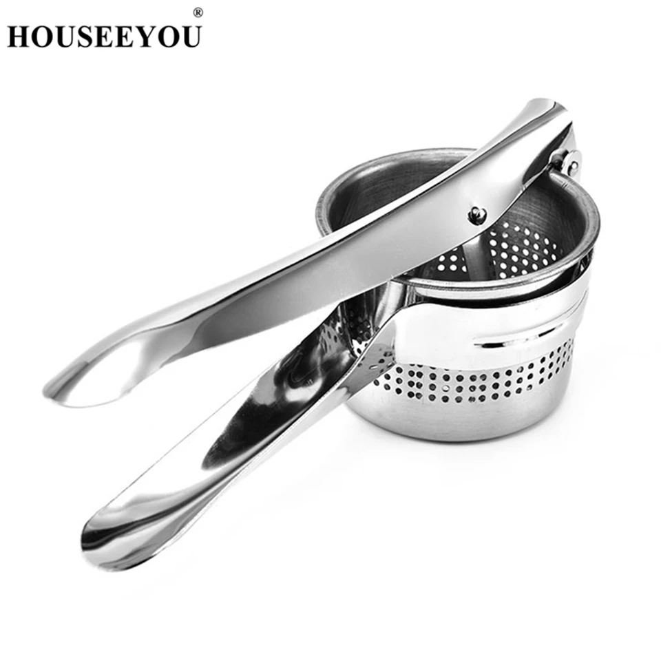 Пресс соковыжималка HOUSEEYOU из нержавеющей стали для картофеля пюре фруктов