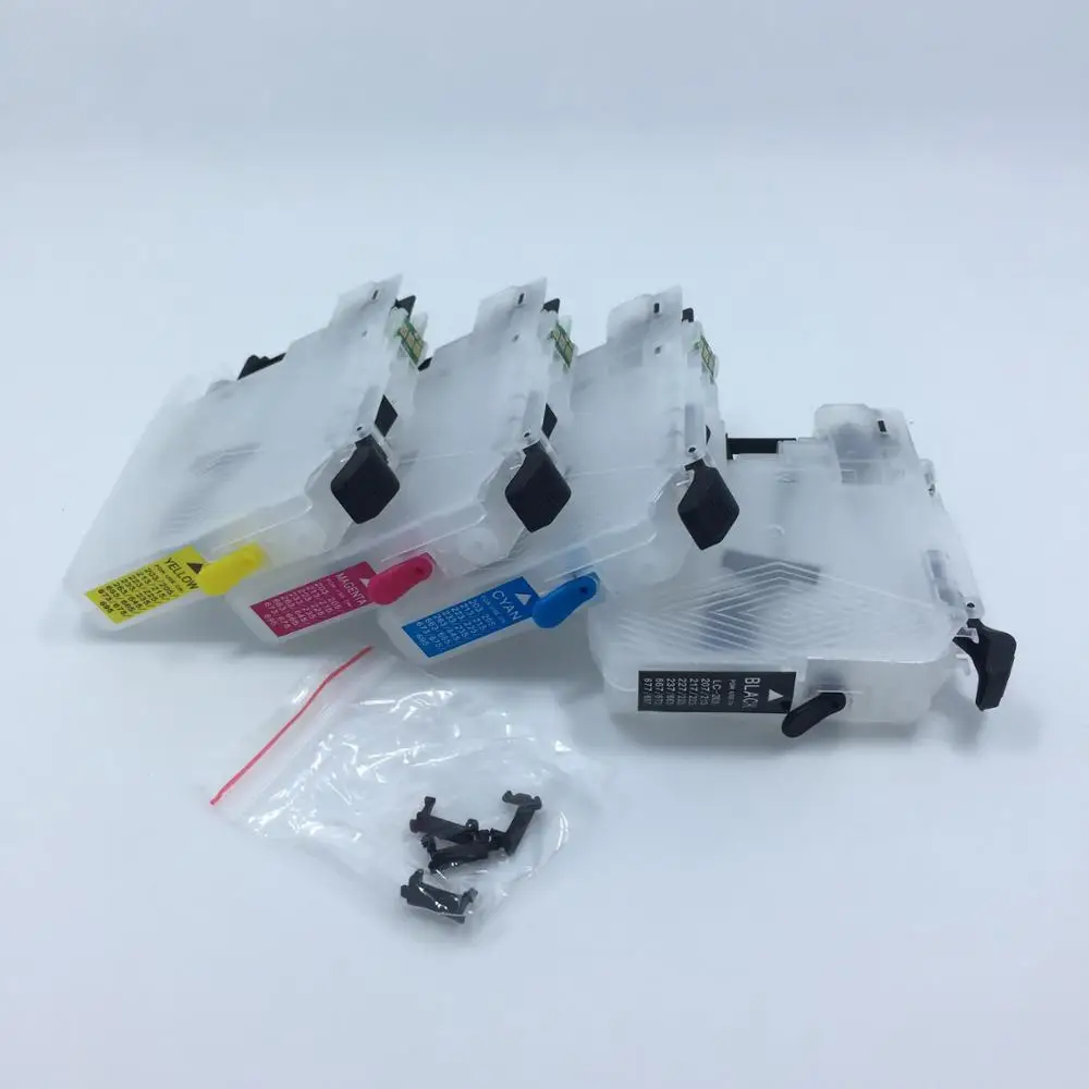 YOTAT многоразовый чернильный картридж LC 227 LC227 LC225 для принтера|ink cartridge|refillable ink