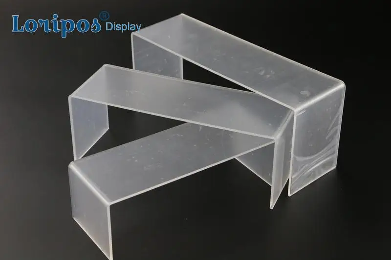Горячая Распродажа 1 комплект прозрачный акриловый держатель для стойки обуви