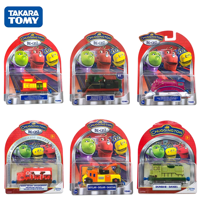 Takara Tomy Chuggington металлические литые игрушки поезда