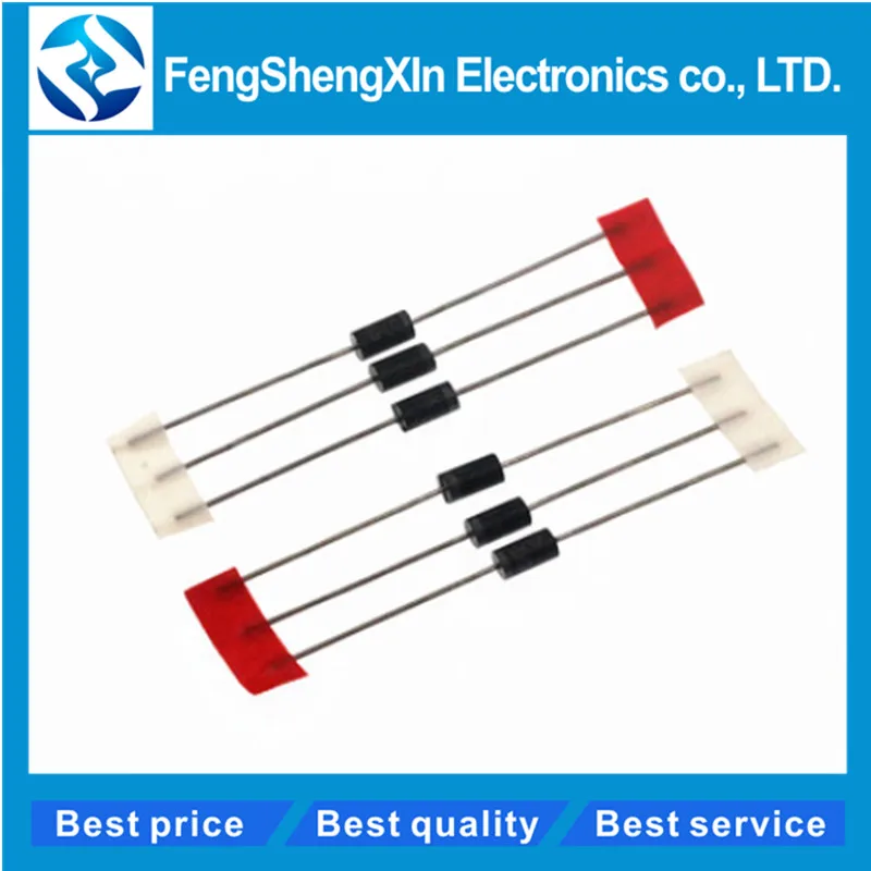 

100pcs/lot P6KE30CA P6KE30CA-E3/73 30V TRANSZORB Transient Voltage Suppressors DO-15