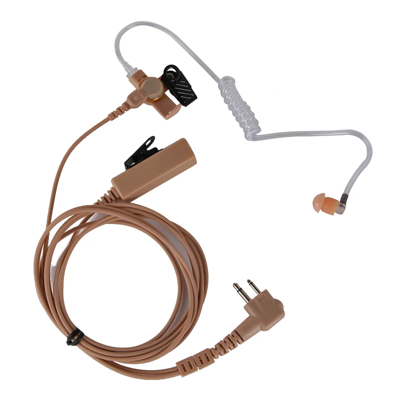 Для Motorola GP88 двухстороннее M-plug воздуховод наушники гарнитура с ptt для CP040, CP200, GP300, GP88 портативная рация радио