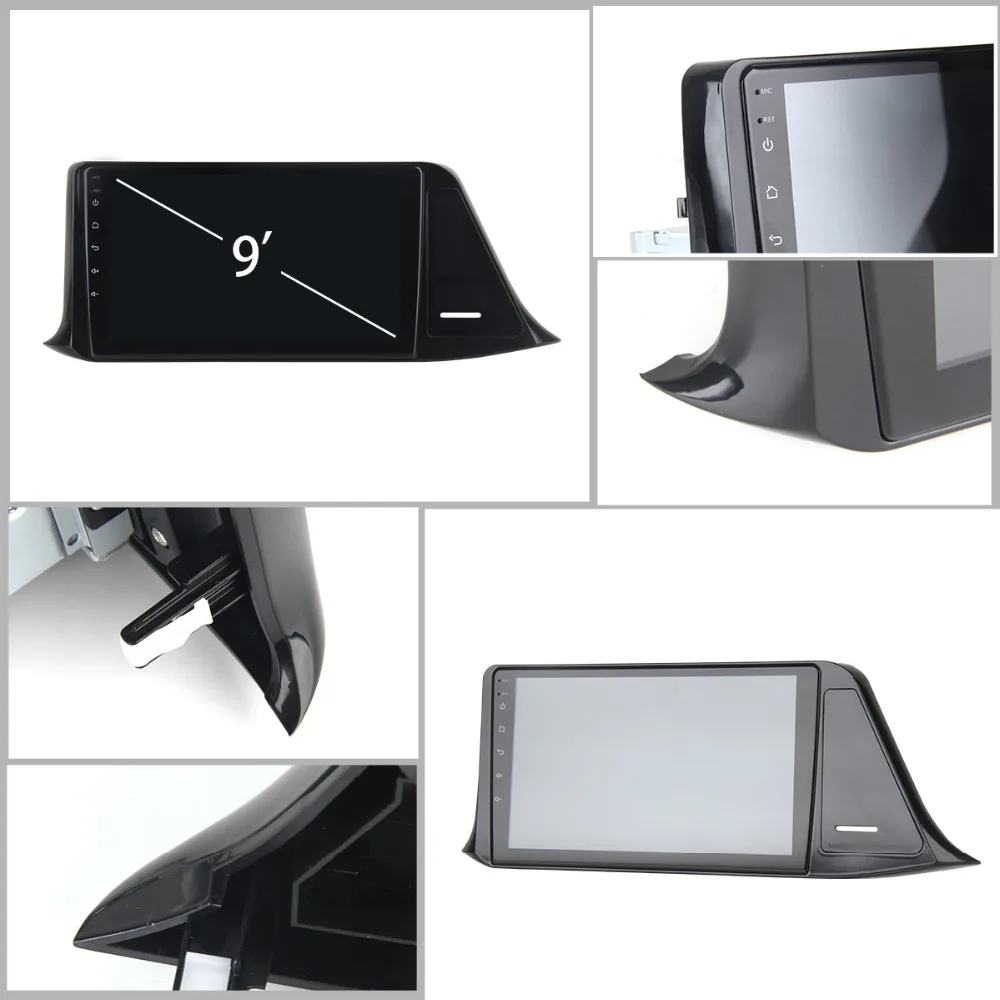 JSTMAX 9 'ɺndroid 0 4G + 64G ISP экран автомобиля Радио стерео плеер для Toyota C-HR CHR 2016 2017 2018