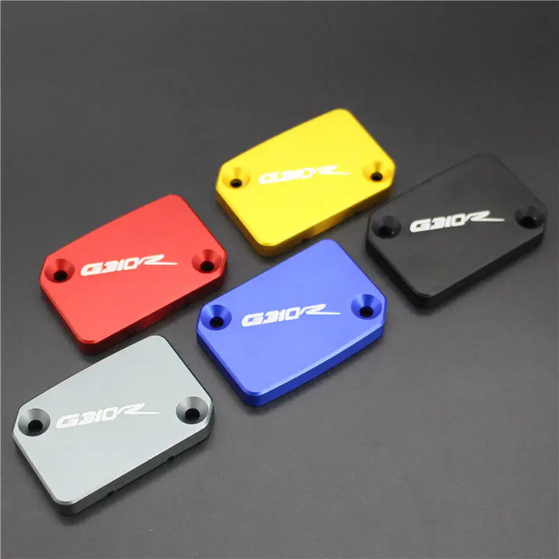 

Motorcycle CNC Aluminum Brake Fluid Fuel Reservoir Tank Cap Decorative Cover for BMW G310R G310GS G310 GS 2017-2020