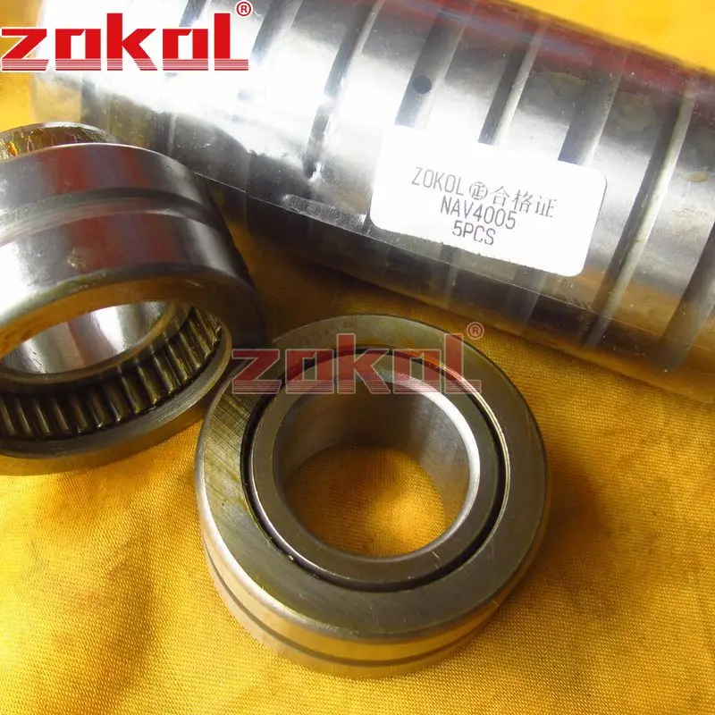 Полный игольчатый роликовый подшипник ZOKOL NAV4005 с внутренним кольцом 25*47*22 мм|bearing