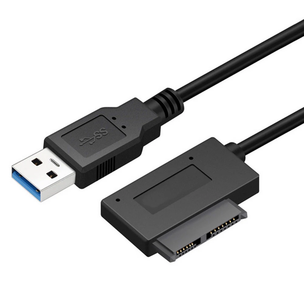 1 шт. USB 3 0 до 7 + 6 13 pin для SATA кабель ноутбука DVD/cd rom жесткий диск HDD адаптер