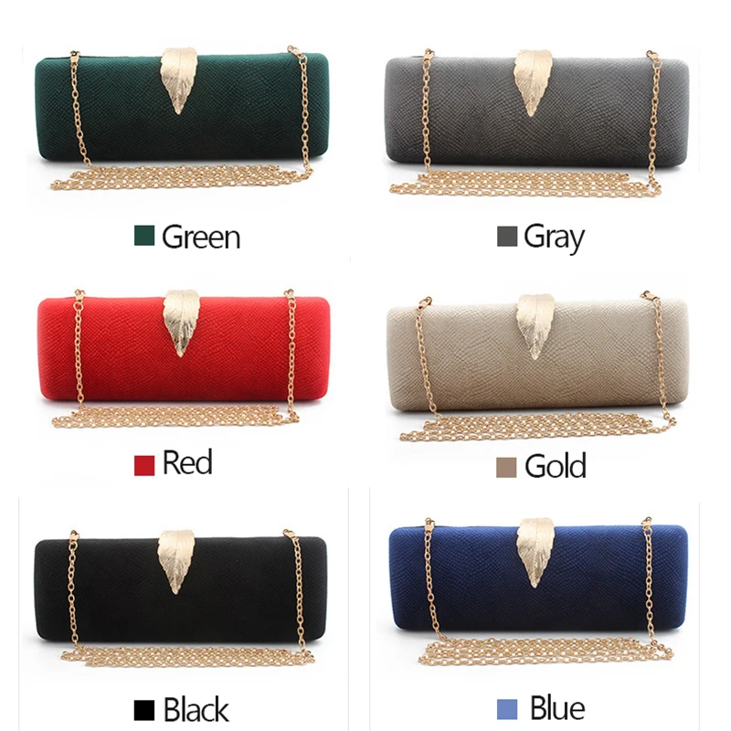 Вечерний Клатч из искусственной замши Длинный дизайнерский Золотой клатч