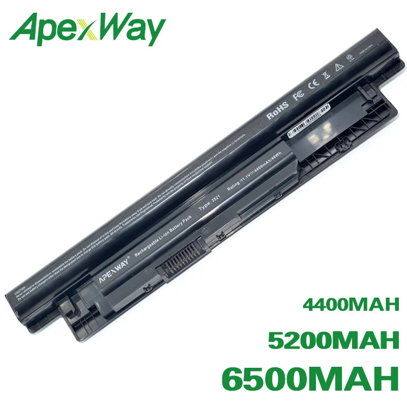 ApexWay ноутбук Батарея для Dell Inspiron 17R 5721 14R 5421 MR90Y N121Y G019Y G35K4 X29KD T1G4M V1YJ7 MK1R0 9K1VP DJ9W6