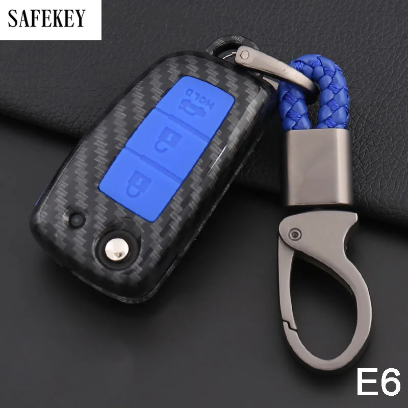 Чехол для автомобильного ключа из углеродного волокна кошелек Nissan qashqai j10 X Trail T31