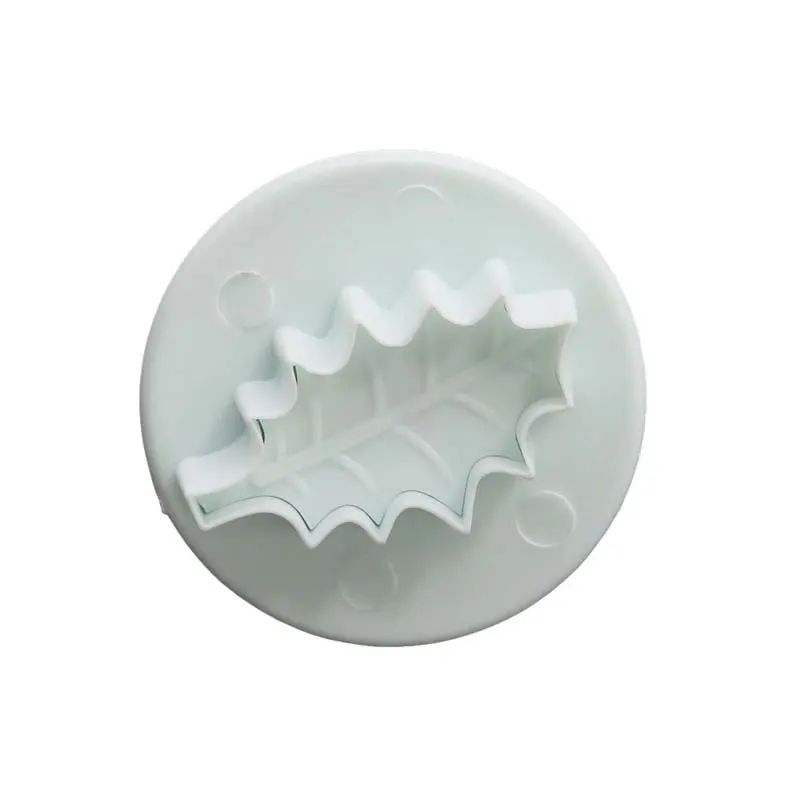 3 шт./компл. креативная Рождественская форма листа розы для декорации торта