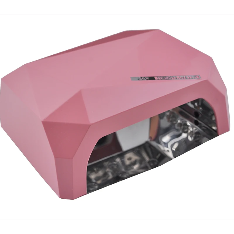 Автоматический датчик 36 Вт Светодиодная лампа в форме алмаза для дизайна ногтей