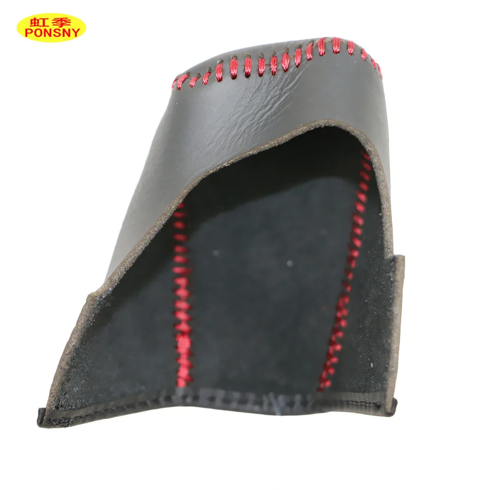 Чехлы PONSNY из натуральной кожи для автомобильных передач/ручных тормозов/руля