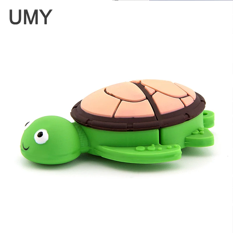 USB-флеш-накопитель UMY в виде черепахи 8 ГБ 100% оригинальная USB-флешка 2 0 | Компьютеры