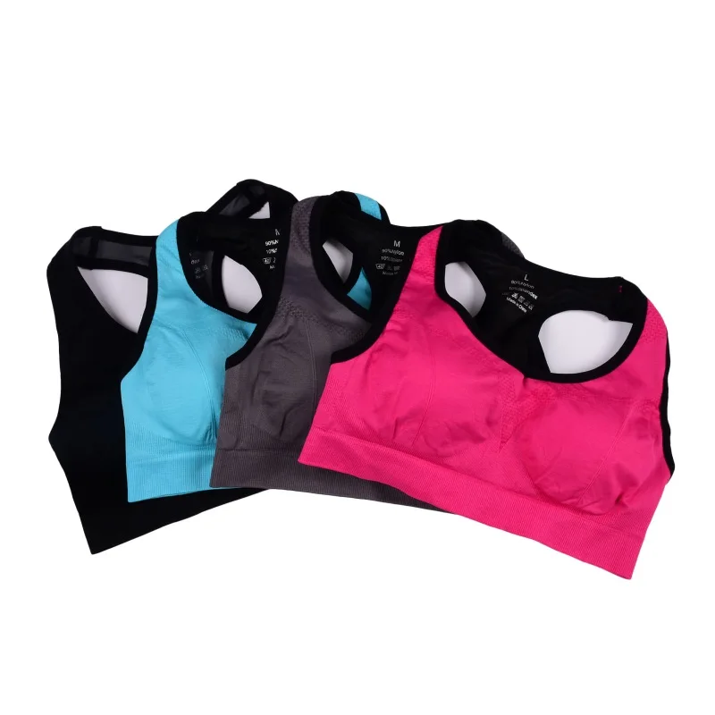 Женский спортивный бюстгальтер для йоги фитнеса тренировок растягивающийся