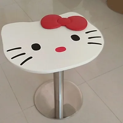 Луи мода дети учатся диван Принцесса hello kitty Набор милый мультфильм - Цвет: Table