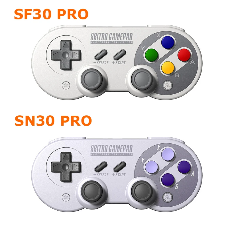 8bitdo SF30 Pro/SN30 Pro Bluetooth геймпад Беспроводной игровой контроллер с джойстиком для Windows, Android