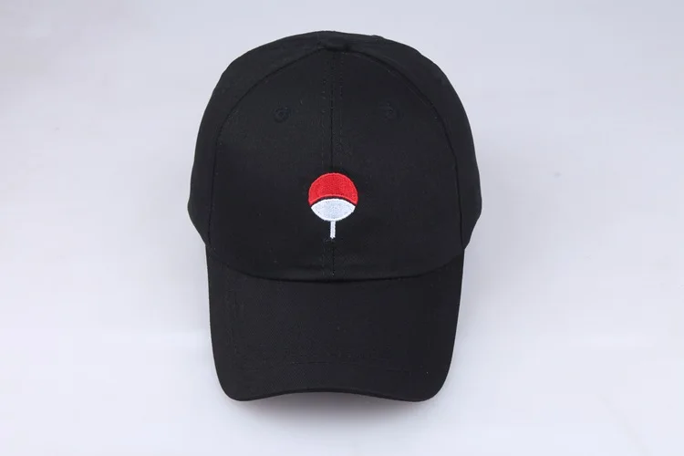 Аниме Наруто Учиха Кепка Косплей шляпа Акацуки вышивка Snapback Регулируемая весна лето для женщин мужчин спортивные аксессуары
