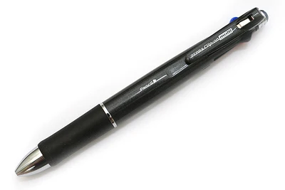 Zebra B4SA3 клип на 0,7 мм шариковая мульти ручка+ 0,5 мм карандаш - Цвет: Black