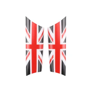 union jack Union Jack Внутренний дверной комплект с ручкой защитная оболочка чехол наклейка для mini cooper R55 R56 R57 R58 R59 автомобильный Стайлинг - Название цвета: union jack