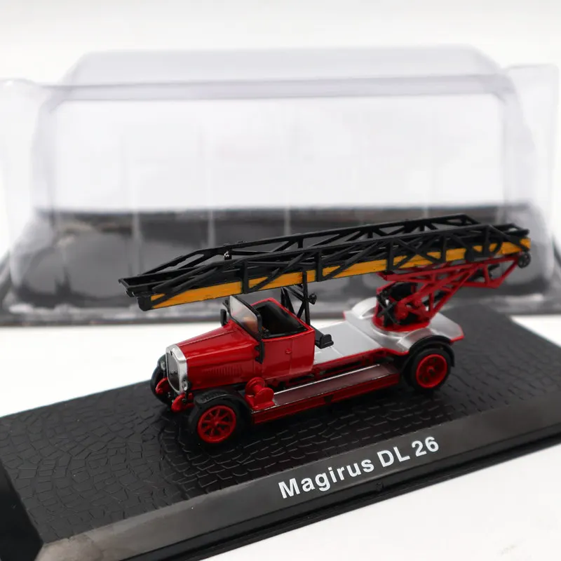 Коллекция автомобилей Atlas 1/72 Magirus DL 26 Fire Engine литые модели игрушек ограниченная