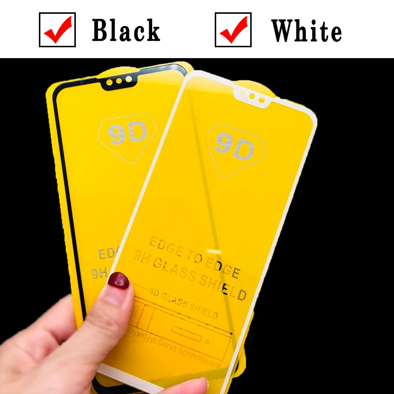 9D Защитное стекло для Huawei y7 2019 y9 y5 Prime 2018 Защитная пленка экрана Tremp Huavei Y 5 7 9 Verre