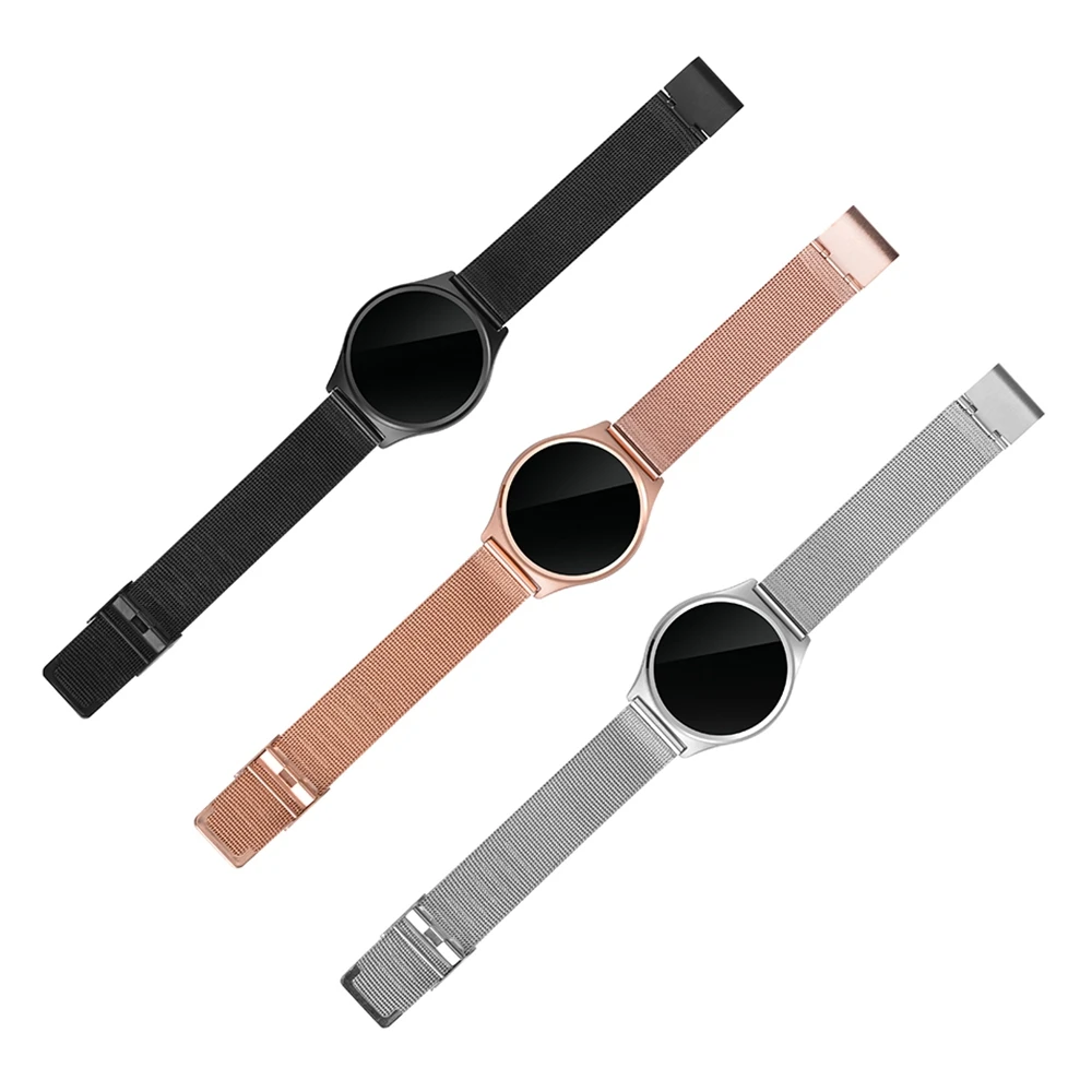 M7 круглый Bluetooth Smart Часы жизни Водонепроницаемый крови Давление/монитор