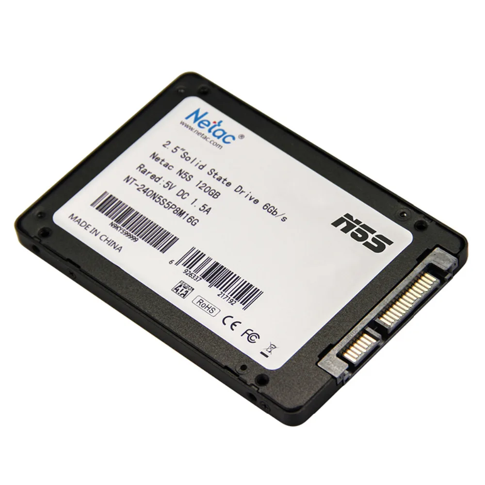 Netac N5S 120 ГБ SSD SATA III 2.5 &quot твердотельный накопитель MLC флэш устройства хранения диск