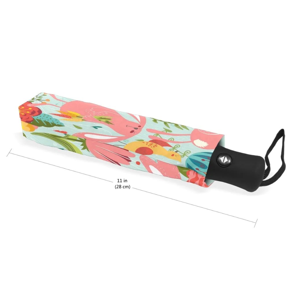 Зонт женский с защитой от ветра и дождя полностью автоматический не