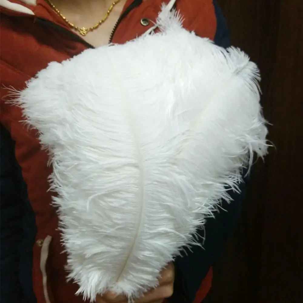 10 100 шт. качественные белые страусиные перья 14 16 дюймов/35 40 см|white ostrich feathers|ostrich