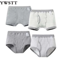 boys underwear organic cotton kids boys underwear pure color babys shorts teen panties shorts for 3 11 y
