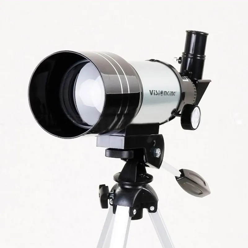 Visionking рефракторный астрономический телескоп 70/300 мм 150X Монокуляр для наблюдения