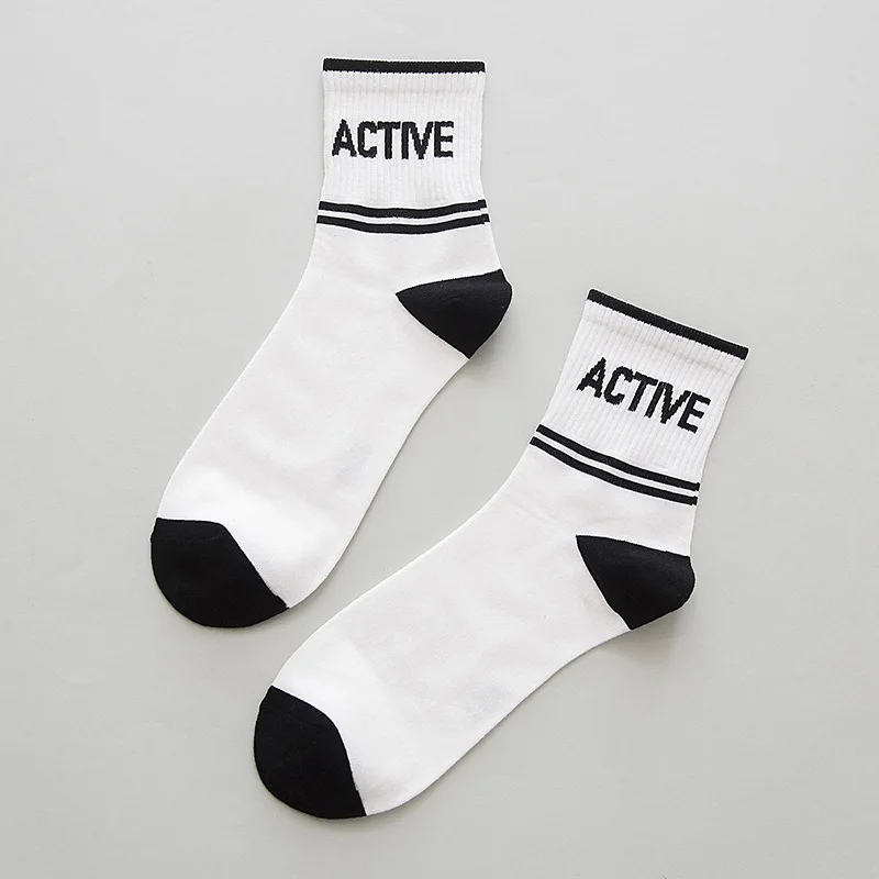 2018 модные носки для катания на коньках из хлопка с рисунком мужчин и женщин бренд