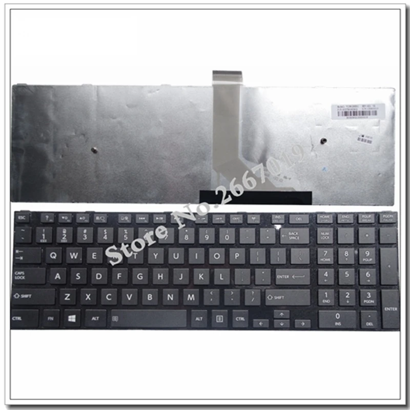 Английский для Toshiba Satellite C50 C50D C50-A C50-A506 C55 C55T C55D C50D-A US клавиатура ноутбука |