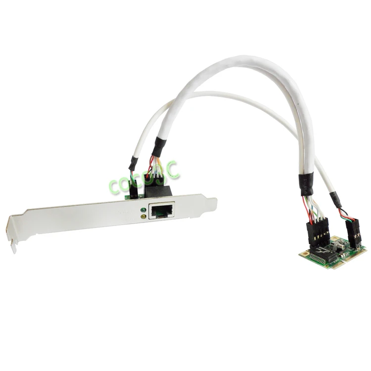 Mini PCIe Gigabit Ethernet Сетевая карта для ITX mini PCI e к порту RJ45 адаптер 10/100/1000 Base T сетевой LAN