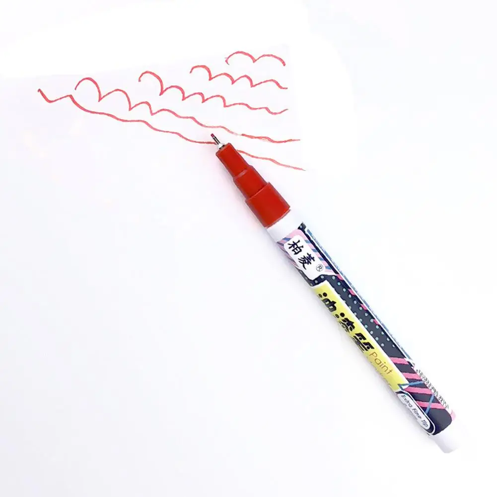 Ручка для рисования с тонкой головкой 0 5 мм водонепроницаемая колес автомобиля