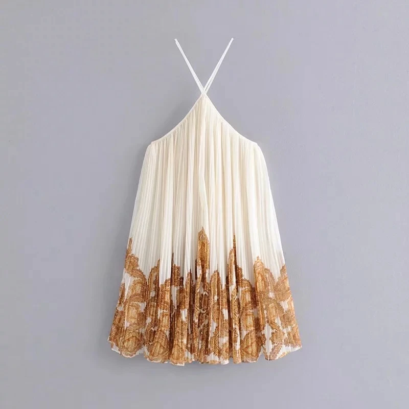 Новое Женское летнее богемное платье без рукавов Vestidos Mori Girl вечерние корсс Спагетти Ремень Пляжный Сарафан