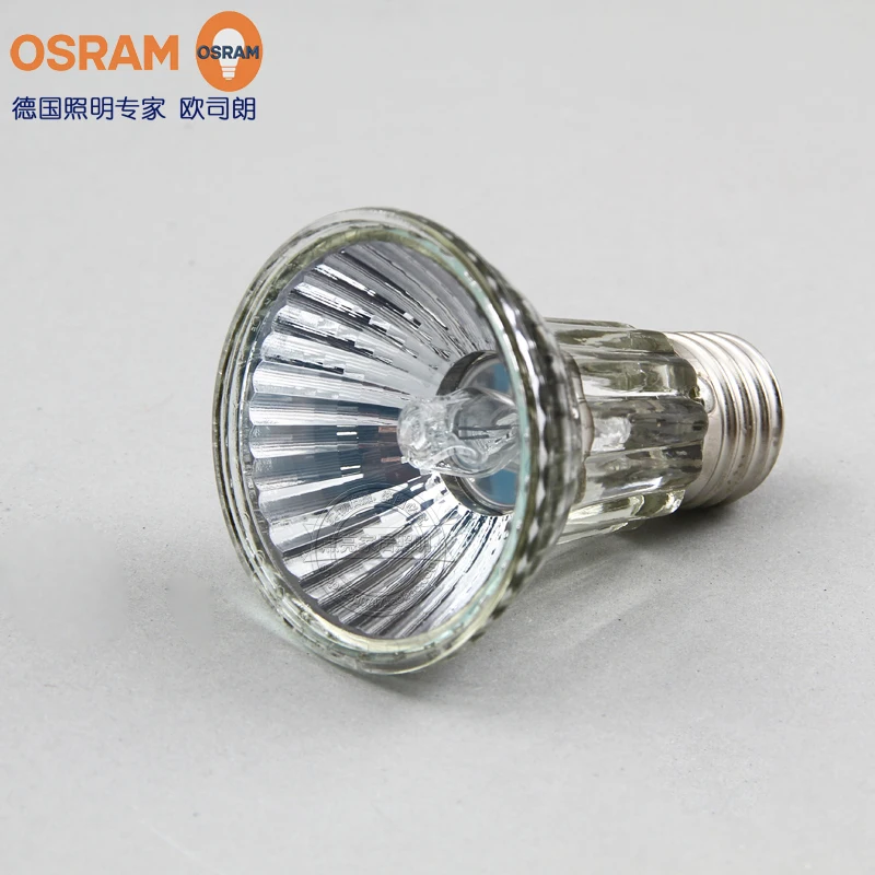 Для OSRAM HALOPAR 20 ALU 64832 FL 50W галогенная лампа, 64832FL 230V E27/ES прожектор 30 градусов, PAR20 отражатель с регулируемой яркостью 220 V-240 V лампа