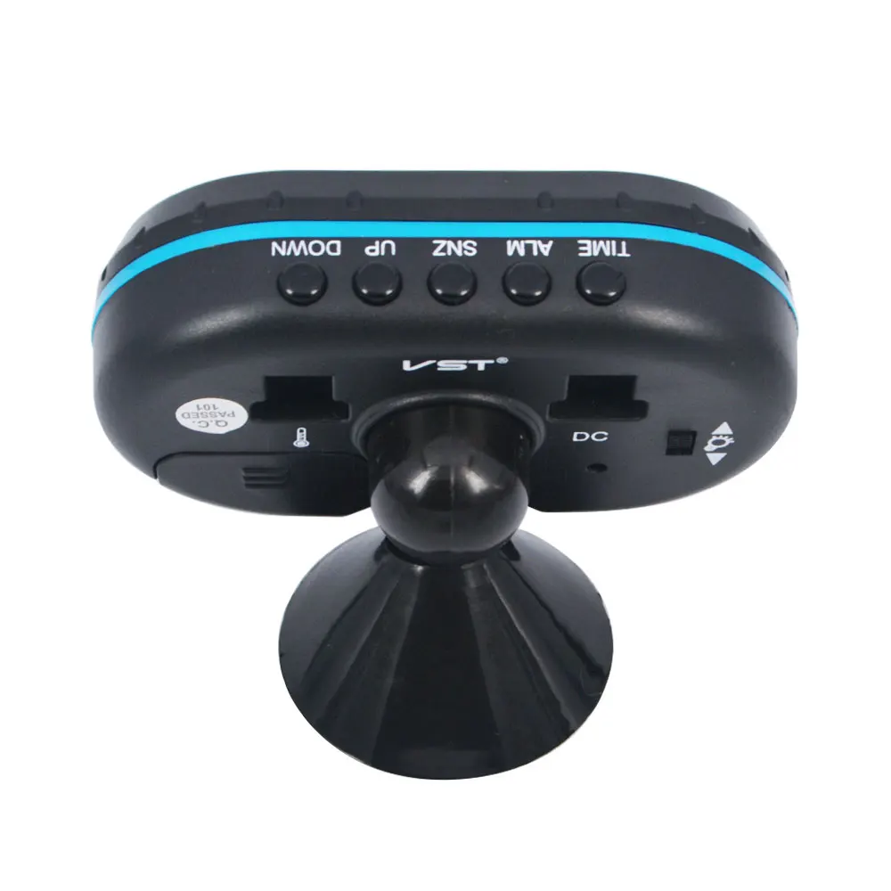 Автомобильные часы sikeo термометр со светодиодной подсветкой цифровой